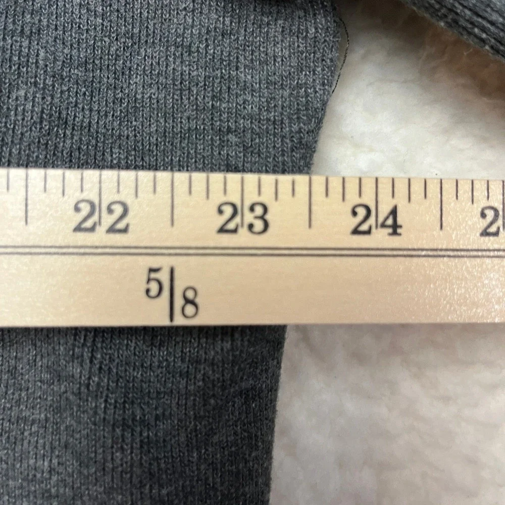 Polo Ralph Lauren Sweater Mens XL Gray Quarter Zip Pullover Cotton‎ Pony Logo